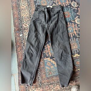 Everlane Women's High-Rise Straight Black Jeans size 26